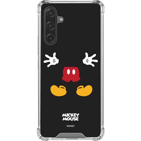 Disney Mickey Mouse Body Galaxy A17 Clear Case