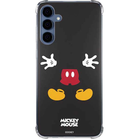 Disney Mickey Mouse Body Galaxy A35 5G Clear Case