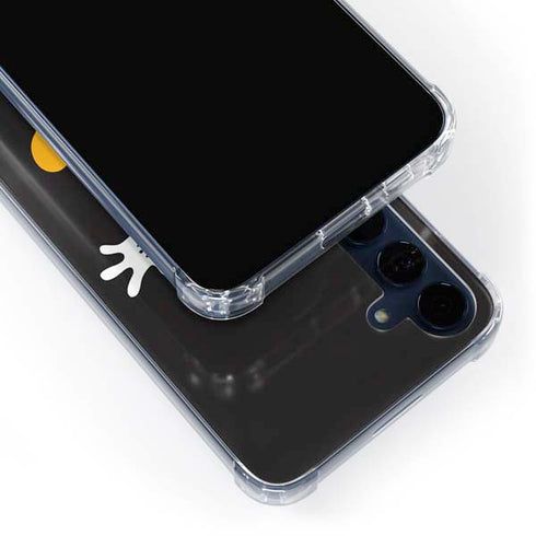 Disney Mickey Mouse Body Galaxy A55 5G Clear Case