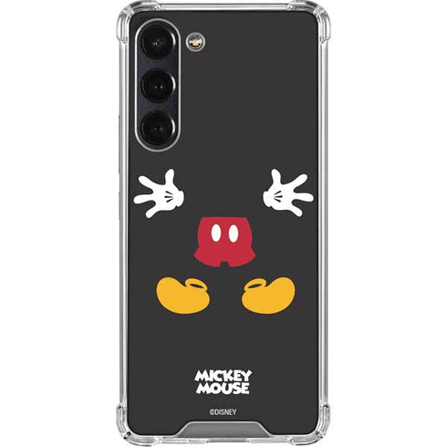 Disney Mickey Mouse Body Galaxy S24 FE Clear Case