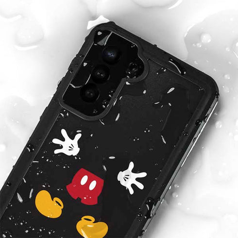 Disney Mickey Mouse Body Galaxy S24 Plus Waterproof Case