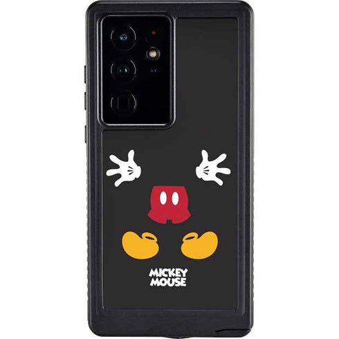 Disney Mickey Mouse Body Galaxy S24 Ultra Waterproof Case
