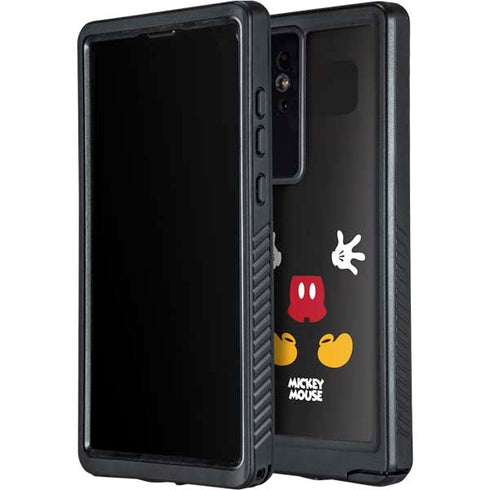 Disney Mickey Mouse Body Galaxy S24 Ultra Waterproof Case