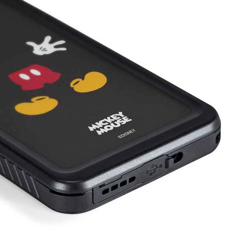 Disney Mickey Mouse Body Galaxy S24 Waterproof Case