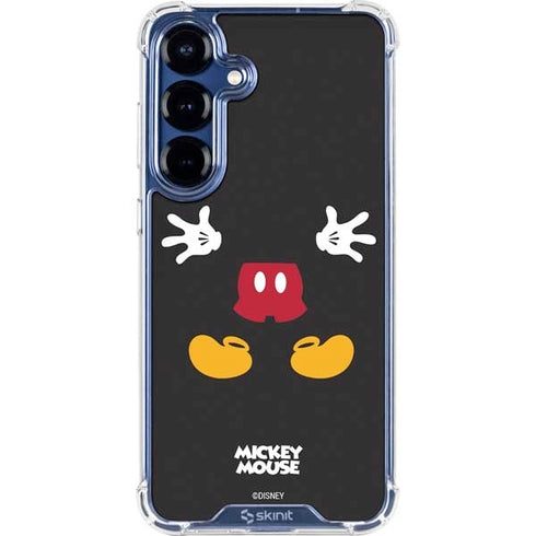 Disney Mickey Mouse Body Galaxy S25 Clear Case