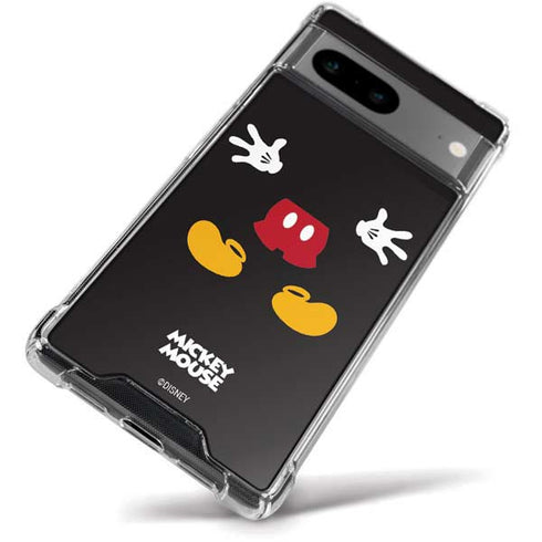 Disney Mickey Mouse Body Google Pixel 8a Clear Case