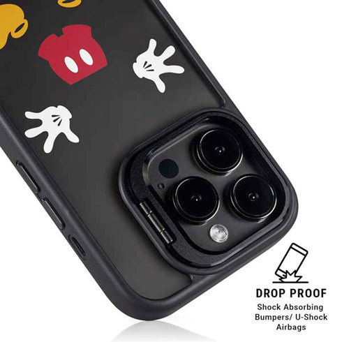 Disney Mickey Mouse Body iPhone 15 Pro Kickstand Case
