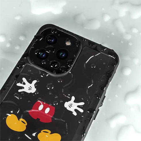 Disney Mickey Mouse Body iPhone 15 Pro Waterproof Case