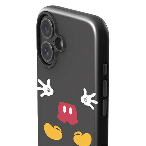 Disney Mickey Mouse Body iPhone 16 Impact Case