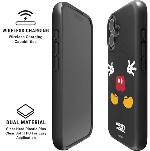 Disney Mickey Mouse Body iPhone 16 Magsafe Impact Case