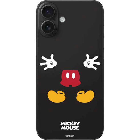 Disney Mickey Mouse Body iPhone 16 Plus Skin