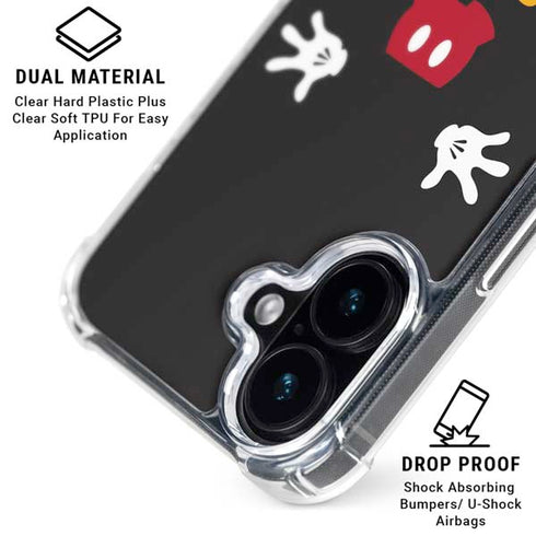 Disney Mickey Mouse Body iPhone 17 MagSafe Case