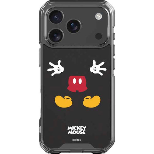 Disney Mickey Mouse Body iPhone 18 Pro Clear Case