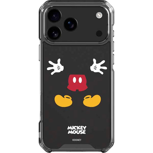 Disney Mickey Mouse Body iPhone 18 Pro Max Clear Case