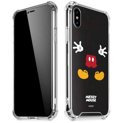Disney Mickey Mouse Body iPhone X/XS Clear Case