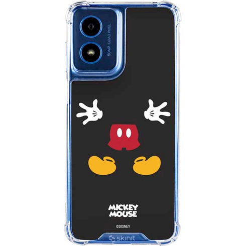 Disney Mickey Mouse Body Moto G 5G (2024) Clear Case