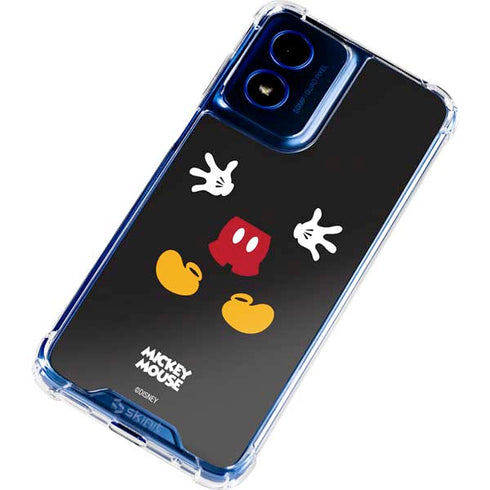 Disney Mickey Mouse Body Moto G 5G (2024) Clear Case