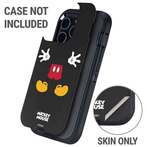 Disney Mickey Mouse Body Otterbox Defender iPhone Skin