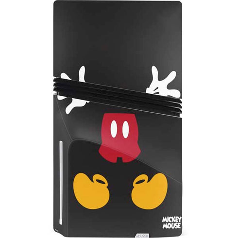 Disney Mickey Mouse Body PS5 Pro Disk Console Skin