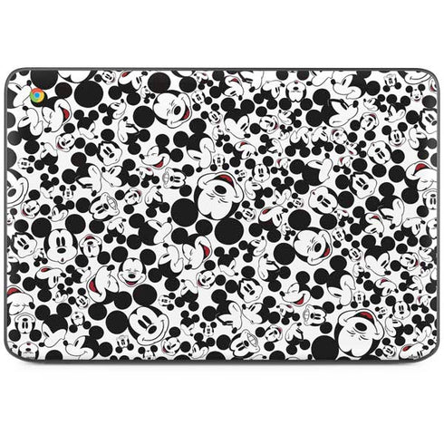 Disney Mickey Mouse Face Pattern HP Chromebook Skin