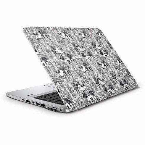 Disney Mickey Mouse Cityscape Sketch HP Elitebook Skin
