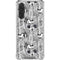 Disney Mickey Mouse Cityscape Sketch Galaxy A17 Clear Case