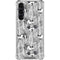 Disney Mickey Mouse Cityscape Sketch Galaxy S24 FE Clear Case