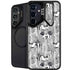 Disney Mickey Mouse Cityscape Sketch Galaxy S25 Plus Kickstand Case