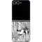 Disney Mickey Mouse Cityscape Sketch Galaxy Z Flip6 Skin