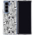 Disney Mickey Mouse Cityscape Sketch Galaxy Z Fold5 5G Clear Case