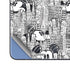 Disney Mickey Mouse Cityscape Sketch Galaxy Z Fold5 5G Skin