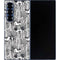Disney Mickey Mouse Cityscape Sketch Galaxy Z Fold6 Skin