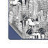 Disney Mickey Mouse Cityscape Sketch Galaxy Z Fold6 Skin
