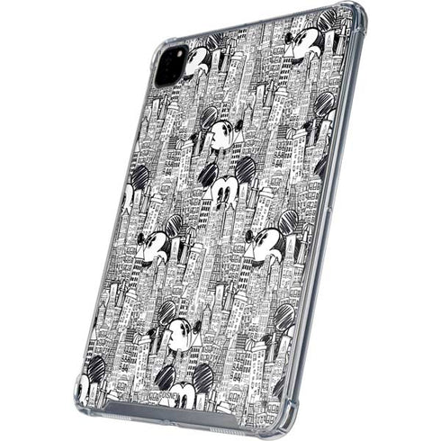 Disney Mickey Mouse Cityscape Sketch iPad Cases