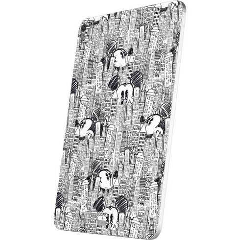 Disney Mickey Mouse Cityscape Sketch iPad Pro 13in M4 (2024) Skin