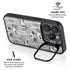 Disney Mickey Mouse Cityscape Sketch iPhone 13 Pro Kickstand Case