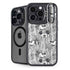 Disney Mickey Mouse Cityscape Sketch iPhone 14 Pro Max Kickstand Case