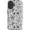 Disney Mickey Mouse Cityscape Sketch iPhone 16 Impact Case