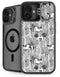Disney Mickey Mouse Cityscape Sketch iPhone 16 Kickstand Case