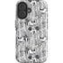Disney Mickey Mouse Cityscape Sketch iPhone 16 Plus Impact Case