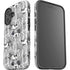 Disney Mickey Mouse Cityscape Sketch iPhone 16 Plus Impact Case