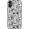 Disney Mickey Mouse Cityscape Sketch iPhone 16 Plus Skin