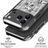 Disney Mickey Mouse Cityscape Sketch iPhone 18 Pro Clear Case