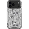 Disney Mickey Mouse Cityscape Sketch iPhone 18 Pro Max Clear Case