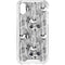 Disney Mickey Mouse Cityscape Sketch iPhone XS Clear Case