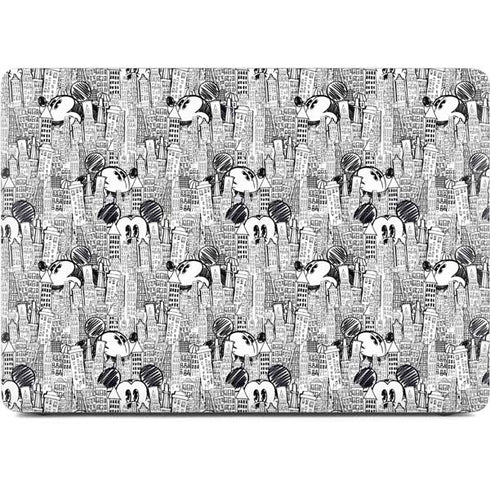 Disney Mickey Mouse Cityscape Sketch Apple MacBook Air Skin