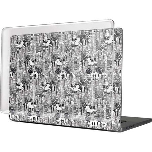 Disney Mickey Mouse Cityscape Sketch MacBook Cases