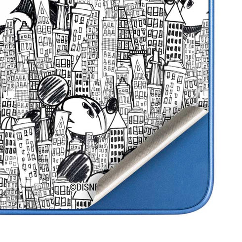 Disney Mickey Mouse Cityscape Sketch Moto G Play 4G (2024) Skin
