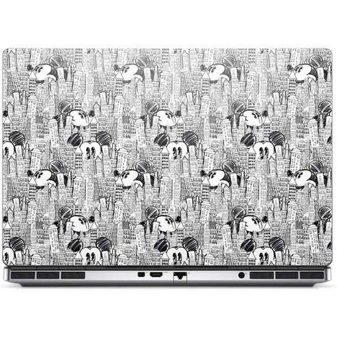 Disney Mickey Mouse Cityscape Sketch Dell Precision Skin