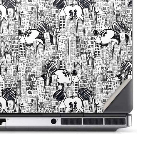 Disney Mickey Mouse Cityscape Sketch Dell Precision Skin